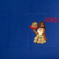 Blue Short Waffle Queen Apron