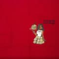 Red Short Waffle Queen Apron: RED