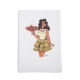 Waffle Queen Kitchen Towel/holding platter of Fried Chicken